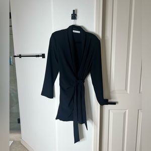 Wrap Blazer Dress